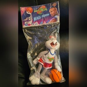 Space Jam Bugs Bunny Tune Squad Jersey Plush Vintage 1996 McDonald